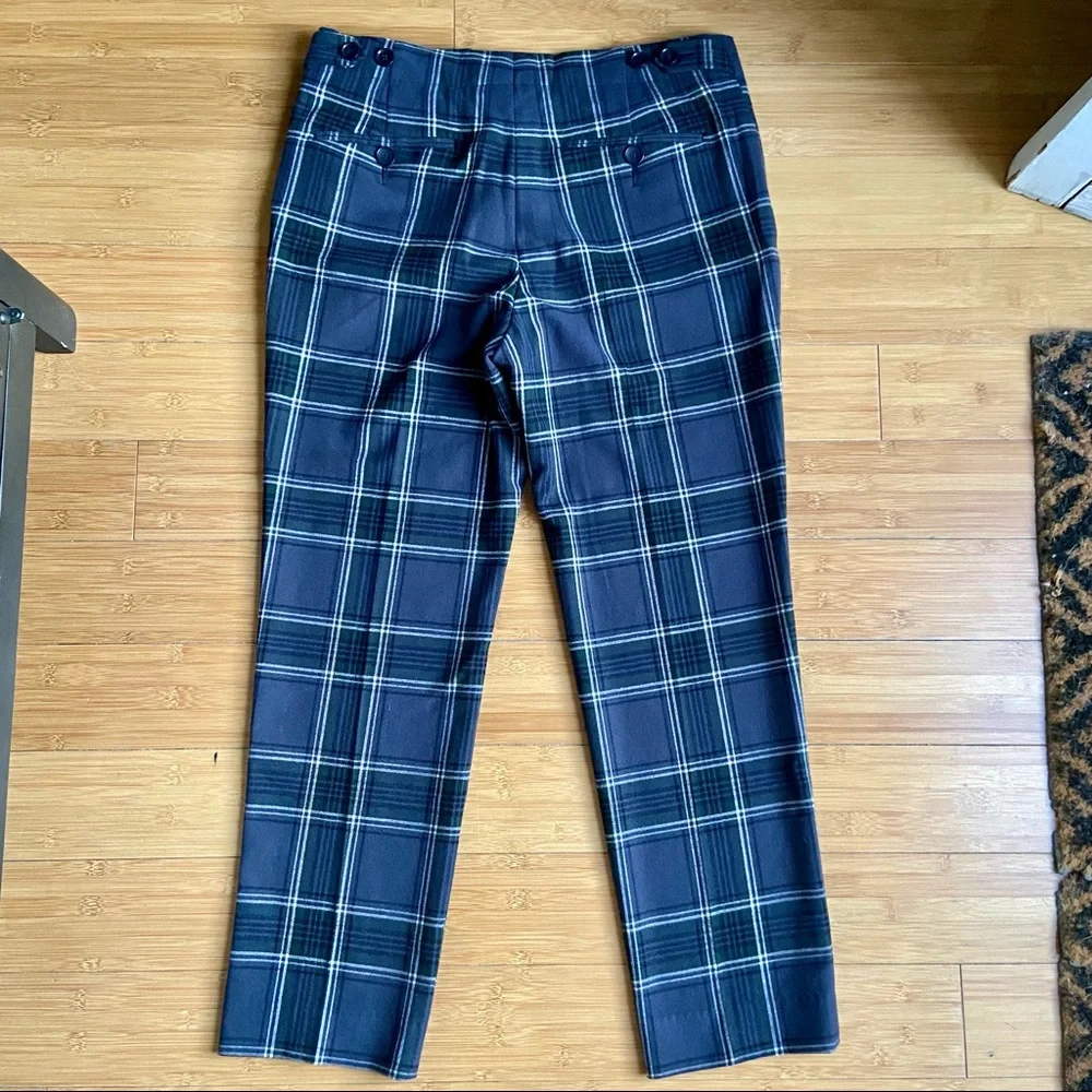 NWOT ASOS Plaid Trouser Ankle Pants - Picture 5 of 10
